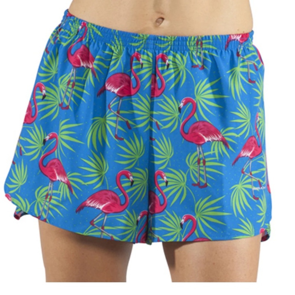 Blue flamingo BOA shorts size small